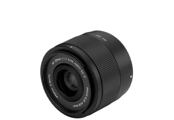 Kameros objektyvas - Viltrox AF 25mm F1.7 Sony E-mount objektyvas