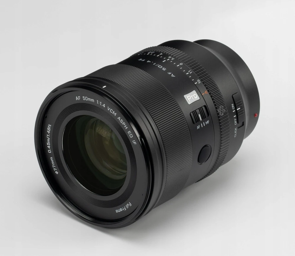 Kameros objektyvas - Viltrox AF 50mm 1.4 Pro Sony FE pilno kadro automatinio fokusavimo objektyvas