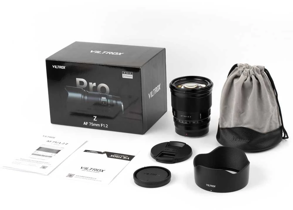 Objektyvas - Viltrox AF 75mm F1.2 Sony E automatinio fokusavimo objektyvas