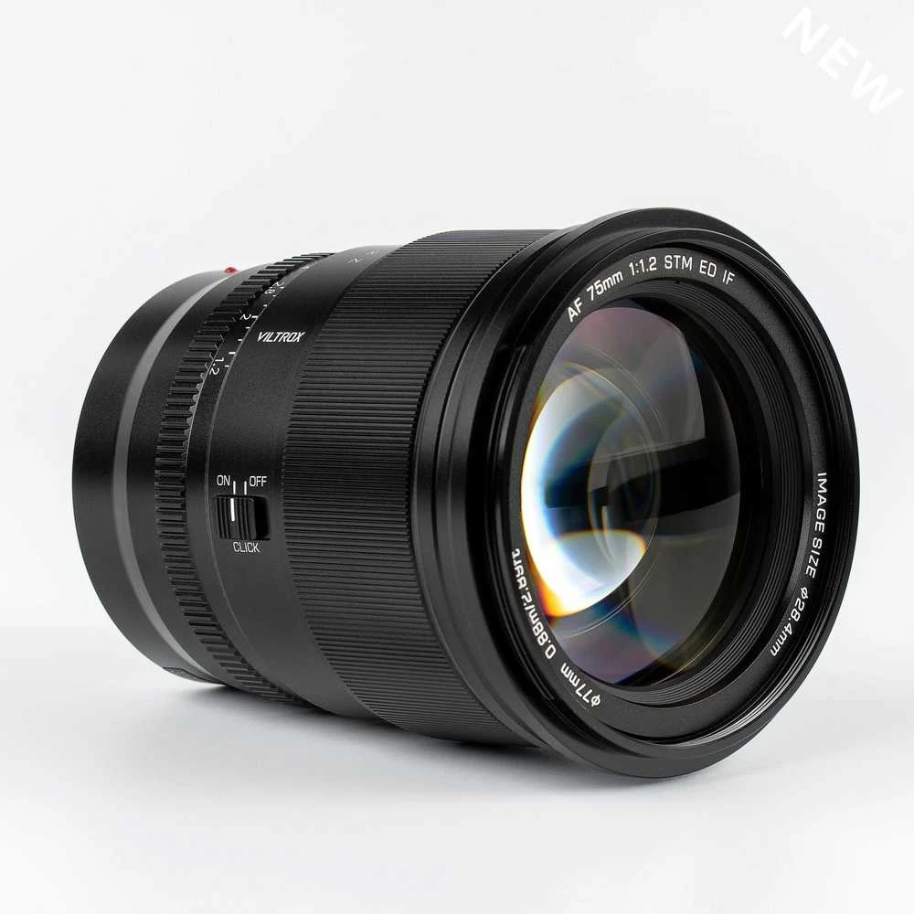 Objektyvas - Viltrox AF 75mm F1.2 Sony E automatinio fokusavimo objektyvas