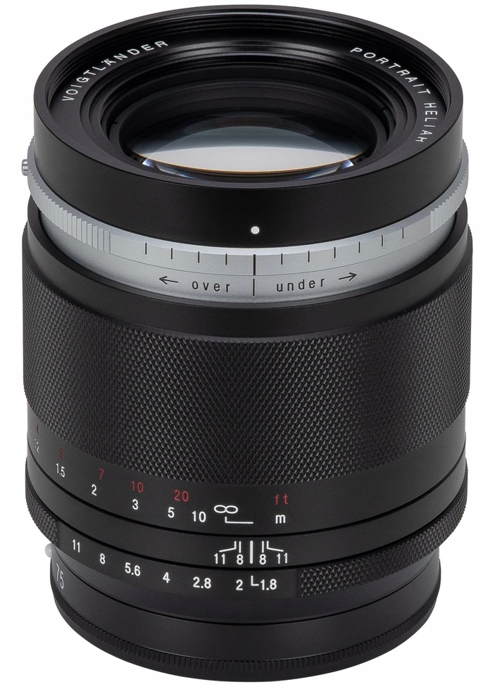 Objektyvas Objektīvas Voigtlander Objektīvas Voigtlander Portrait Heliar 75 mm f/1,8, skirtas Sony E