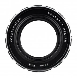 Objektyvas Voigtlander Portrait Heliar 75 mm f/1,8, skirtas Nikon Z