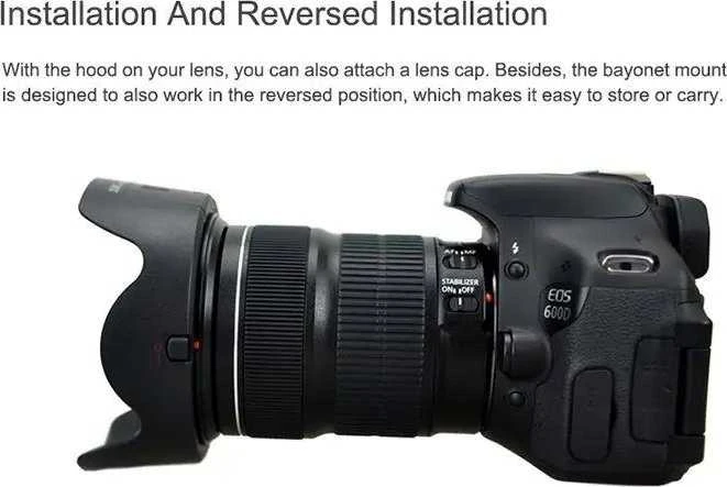 JJC Objektyvo gaubtas Canon EW-83M tipo nuo saulės