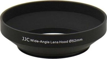 JJC Objektyvo gaubtas 52 mm platus metalinis nuo saulės