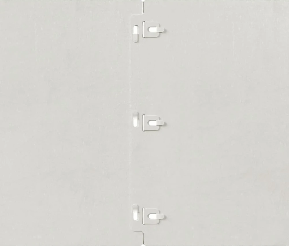 Vejo kraštas 10 vnt. 25 x 103 cm Nerūdijantis plienas Sidabrinė