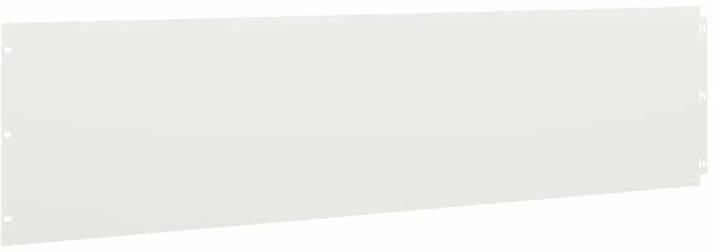 Vejo kraštas 10 vnt. 25 x 103 cm Šaltai valcuotas plienas Balta