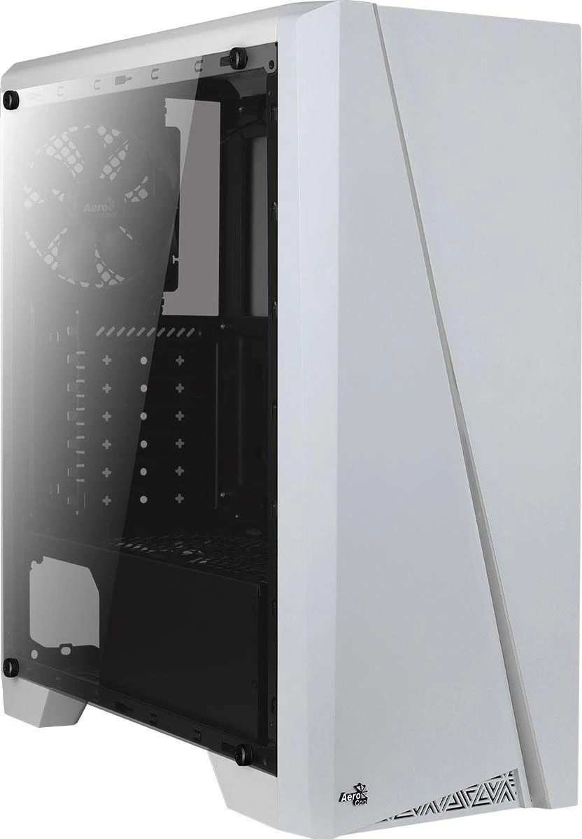 AEROCOOL AEROPGSCYLON-WH PC dėklas ATX be maitinimo šaltinio Aerocool CYLON RGB - USB3.0 Baltas