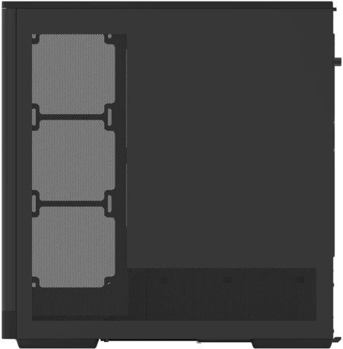 „Aerocool D520A“ kompiuterio korpusas, vidutinio dydžio bokštas, ATX, grūdintas stiklas, RGB – Juodas