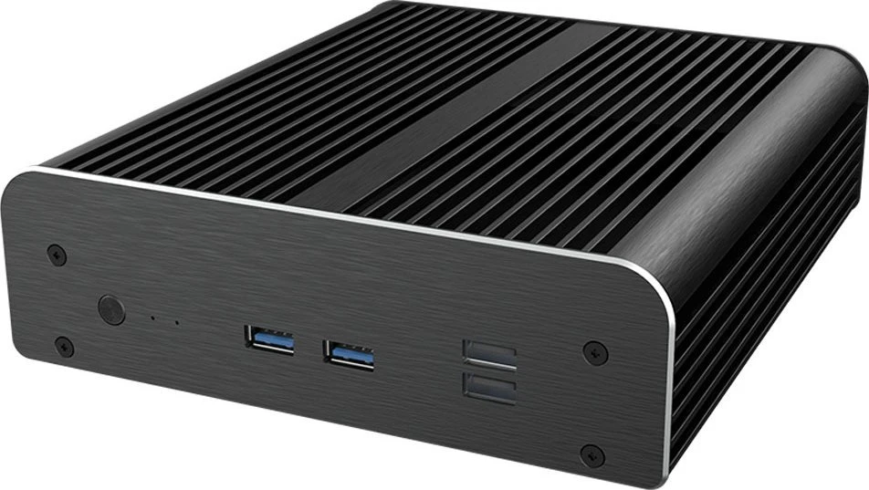 Akasa Newton RC, kompaktiškas dėklas be ventiliatoriaus, skirtas ASUS NUC 14 Pro