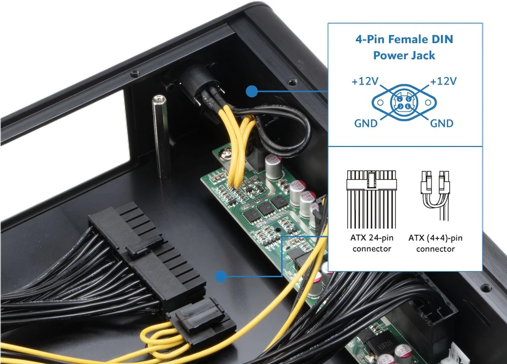 Akasa Euler CMX korpusas (A-ITX61-S1B)