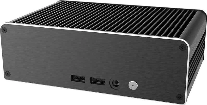 „Akasa Newton CWS Intel NUC“ korpusas su pasyviu aušinimu – juodas