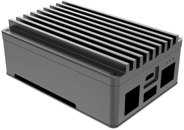 Obudowa Akasa Skyline 3 Pro Obudowa dla Asus Tinker Board 3 i 3s Aliuminio bez wentylatora juoda