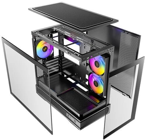 Obudowa Antec C2M ARGB Juodas (0-761345-10281-0)
