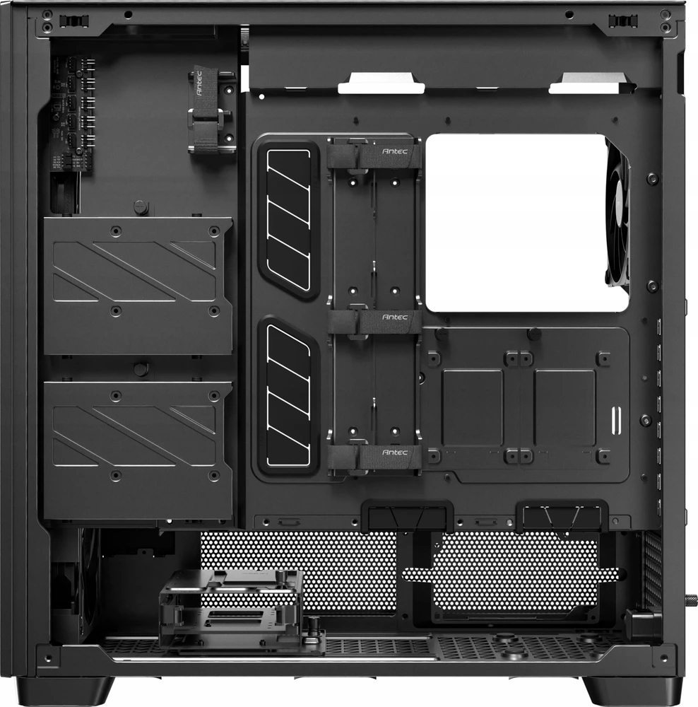 Kompiuterio korpusas Antec Flux Pro, juodas (0-761345-10154-7)