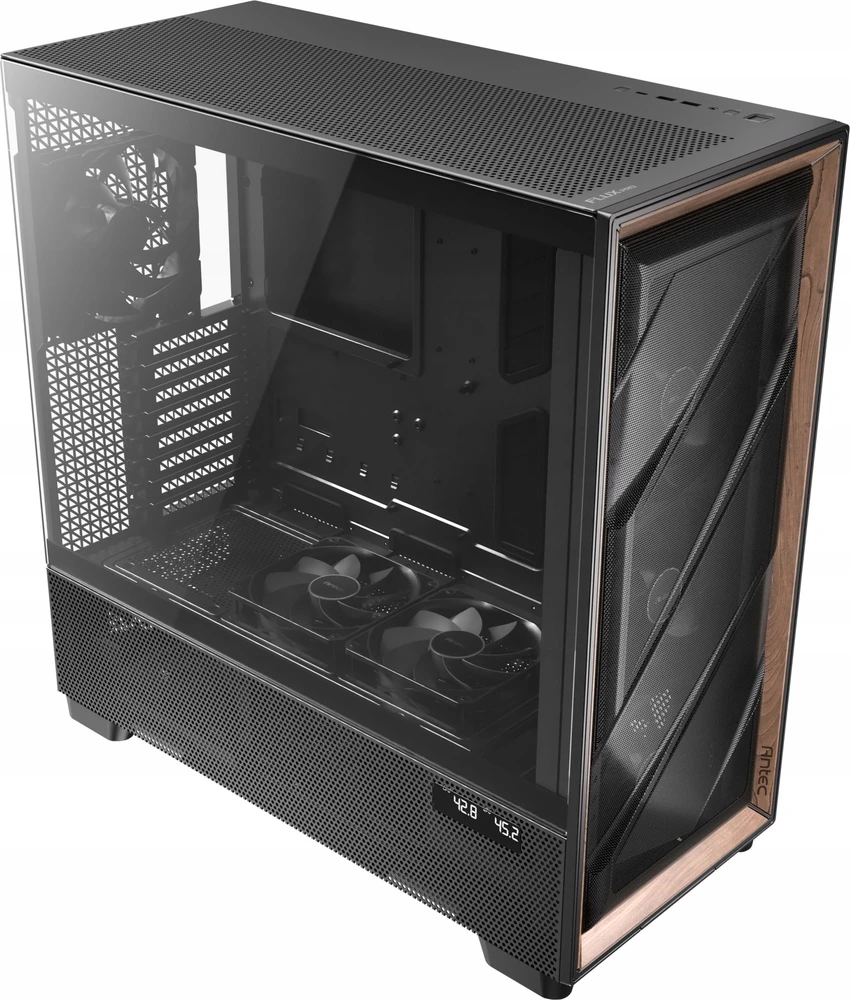 Kompiuterio korpusas Antec Flux Pro, juodas (0-761345-10154-7)