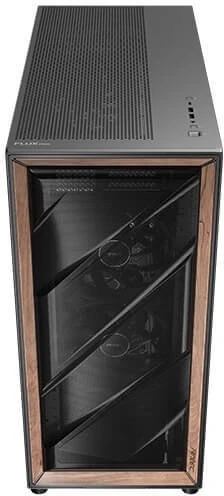 „Antec Flux Pro Noctua Edition“, bokšto tipo korpusas – stiklas/medis, įskaitant NA-FH1 ventiliatoriaus šakotuvą