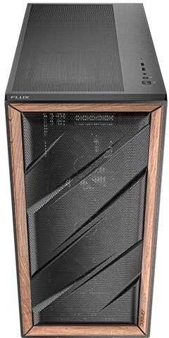 Antec FLUX SE „Midi Tower“ Juoda, Medinė