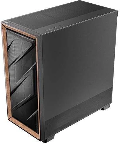 Antec FLUX SE „Midi Tower“ Juoda, Medinė