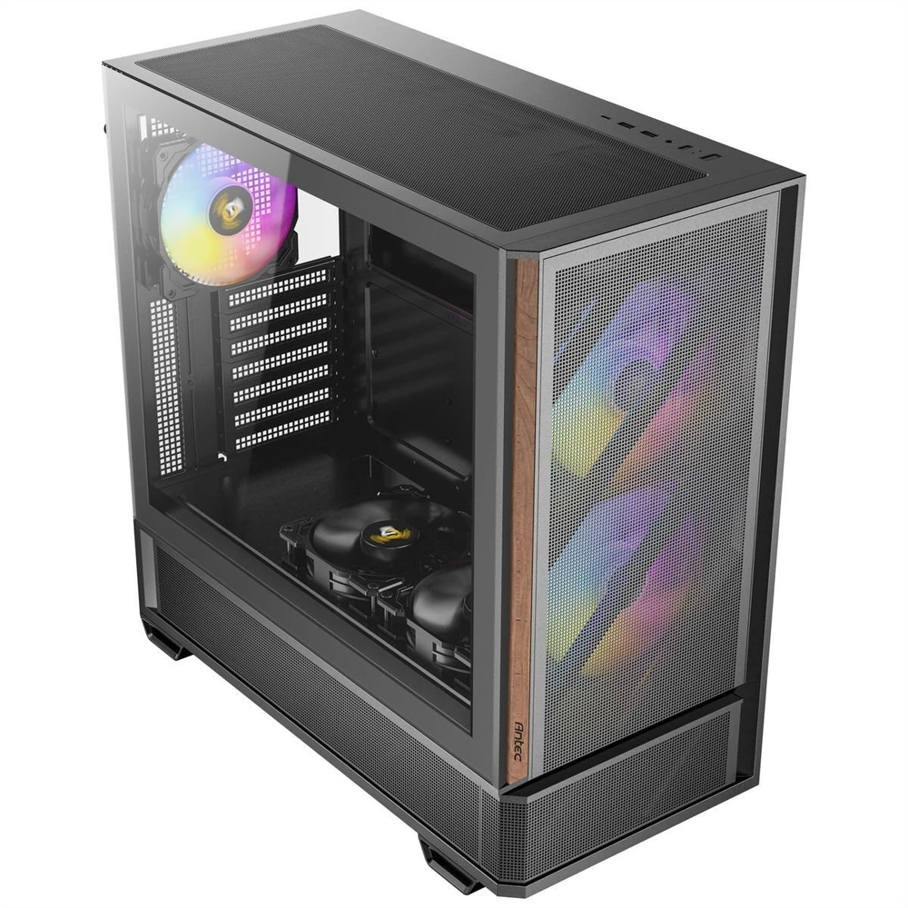 „Antec P30 AIR“ kompiuterio korpusas, vidutinio dydžio bokštas, ATX, grūdintas stiklas – juodas