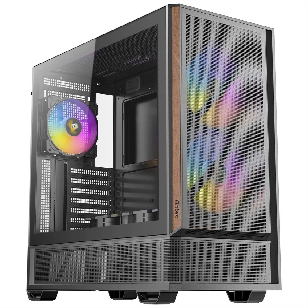 „Antec P30 AIR“ kompiuterio korpusas, vidutinio dydžio bokštas, ATX, grūdintas stiklas – juodas
