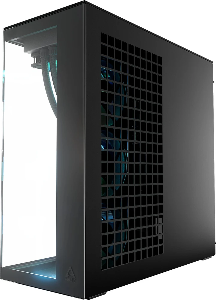 ARCTIC Premium E-ATX PC korpusas Xtender VG, juodas