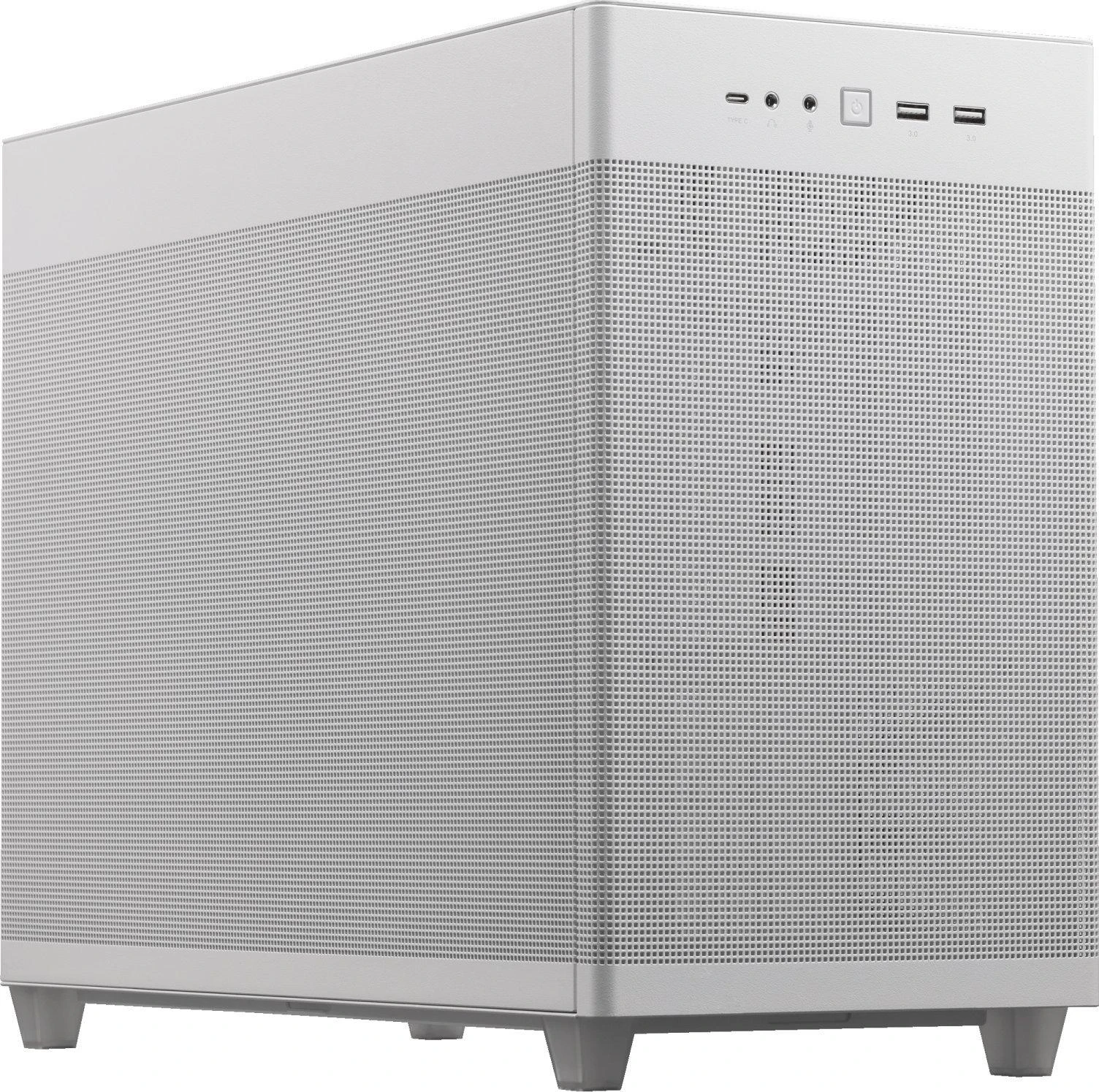 Kompiuterio korpusas ASUS Prime AP201 MicroATX Case/Baltos spalvos