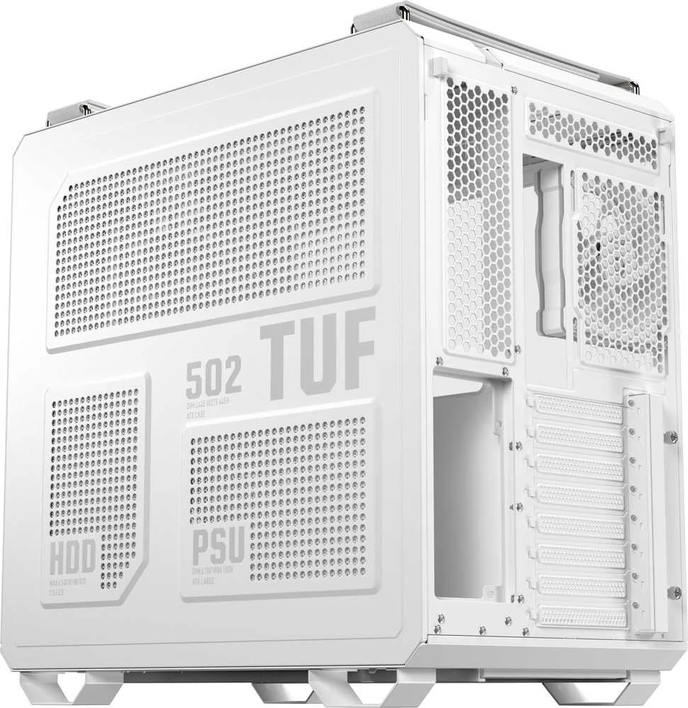 ASUS TUF GAMING GT502 Horizon TG ARGB Baltas Midi Tower