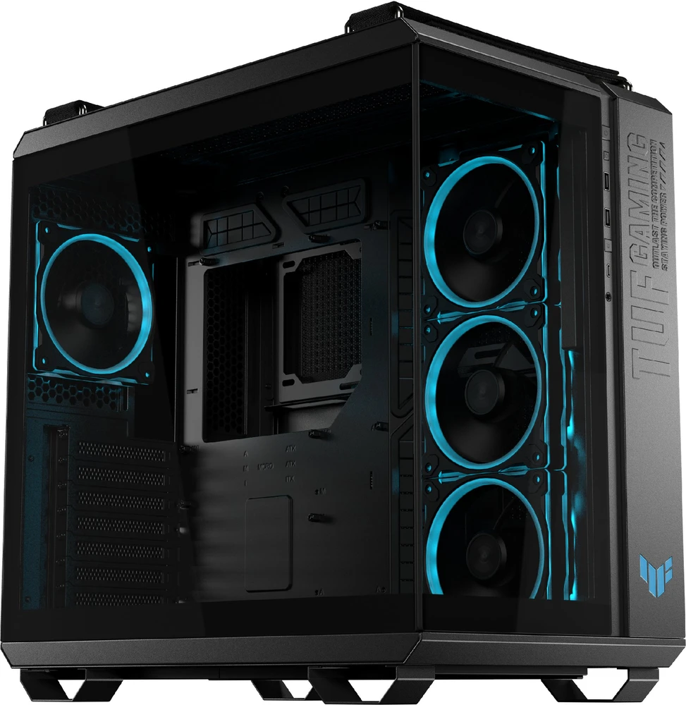 ASUS TUF GAMING GT502 Horizon TG ARGB Juodas Midi Tower