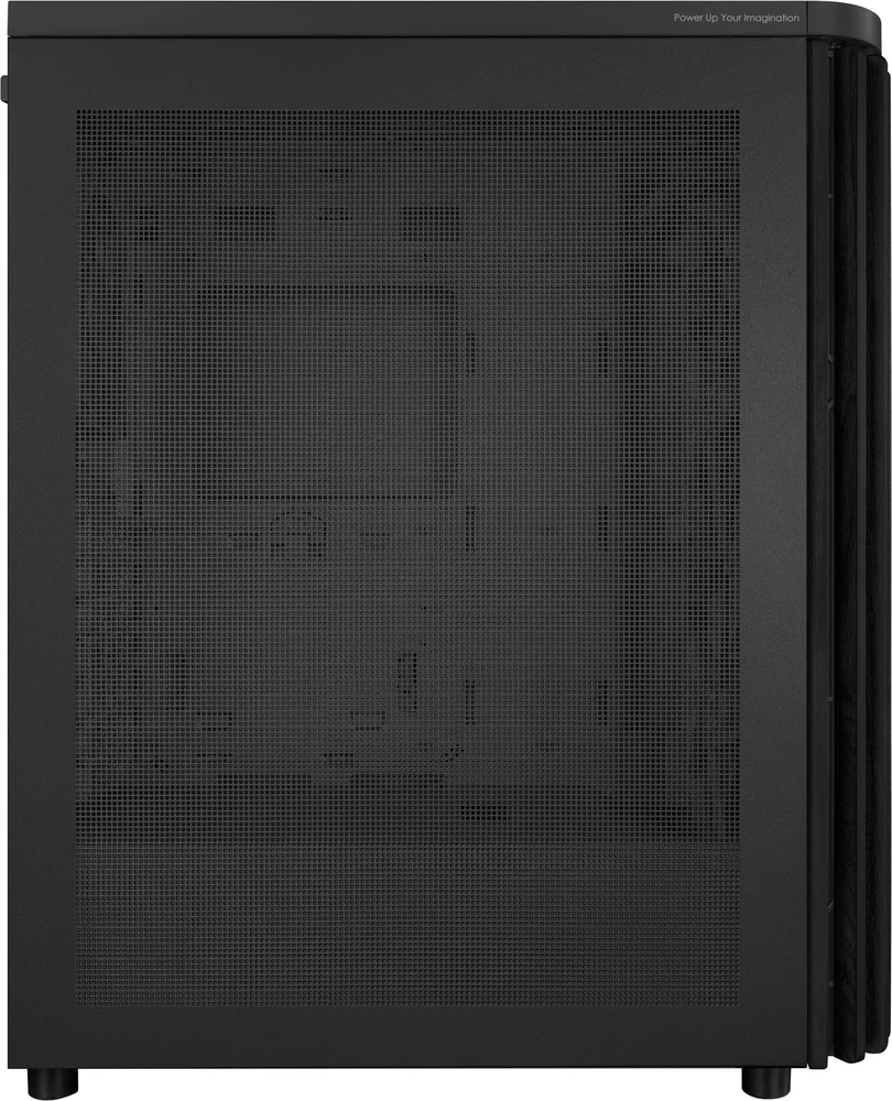 ASUS ProArt PA401 Wood Edition kompiuterio korpusas, Midi-Tower, ATX, Mesh-Panel juodas