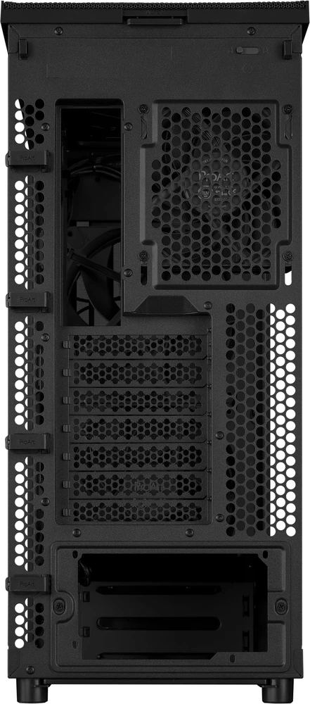 ASUS ProArt PA401 Wood Edition kompiuterio korpusas, Midi-Tower, ATX, Mesh-Panel juodas