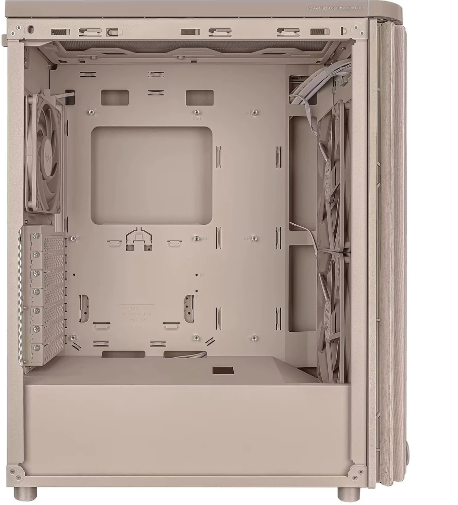 ASUS ProArt PA401 Wood Edition rusvai gelsvas - Metal Panel
