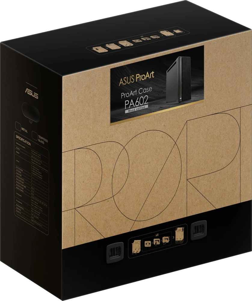 ASUS ProArt PA602 Wood METAL PWM Juodas