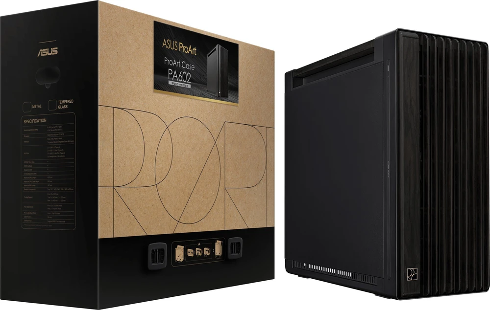 ASUS ProArt PA602 Wood METAL PWM Juodas