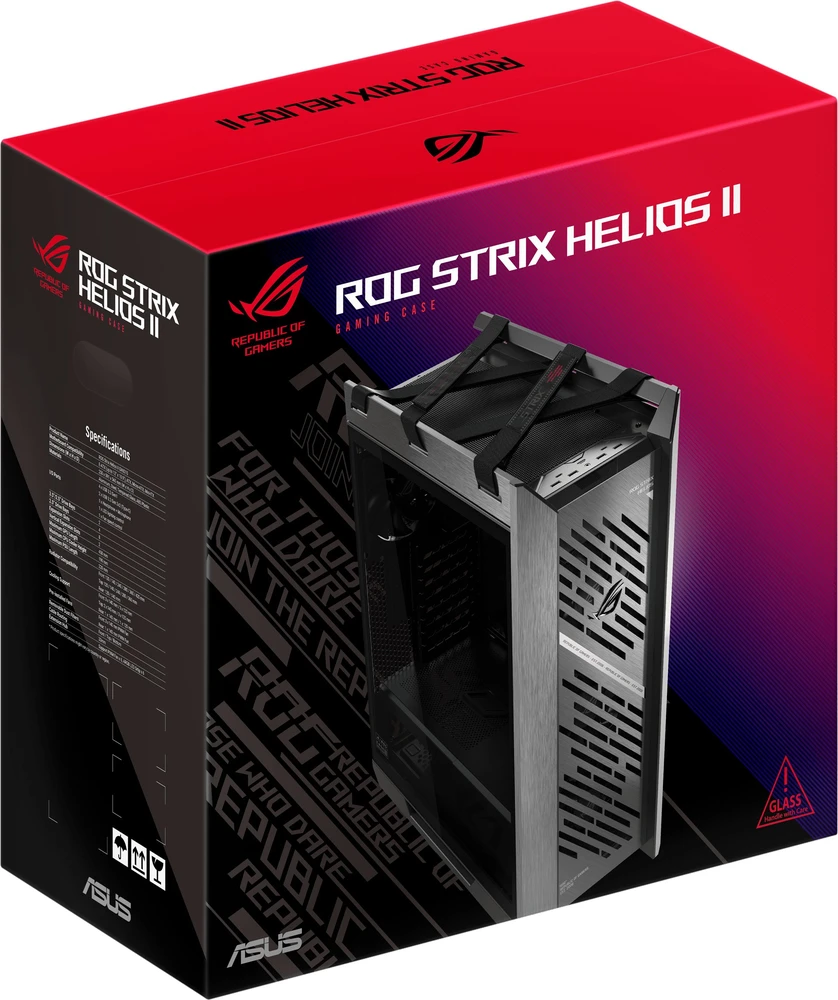 ASUS ROG Strix Helios II GX601S Midi Tower Juodas