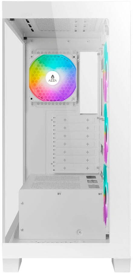 Azza Cove korpusas 570W Baltas (CSAZ-570W)