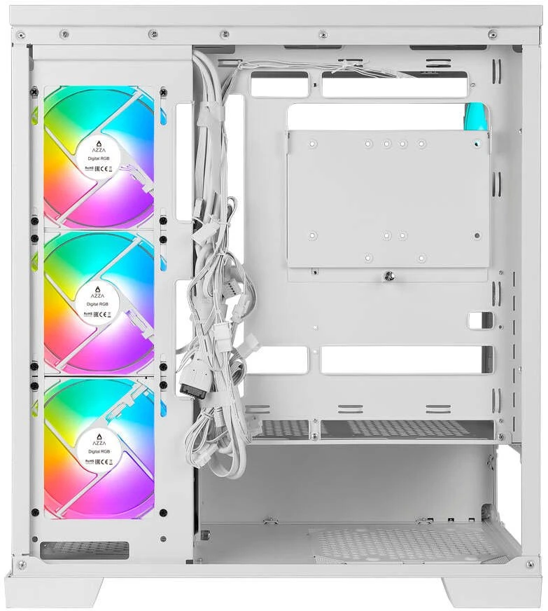 Azza Cove korpusas 570W Baltas (CSAZ-570W)