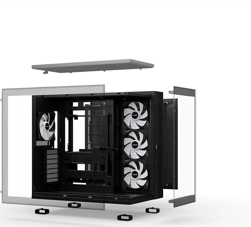 Be Quiet! LIGHT BASE 600 LX Juodas Midi Tower