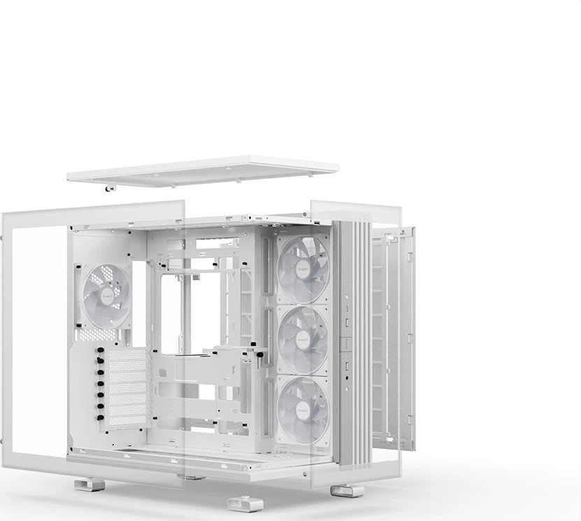 Kompiuterio Korpusas - be quiet! LIGHT BASE 600 LX Midi Tower ATX Micro-ATX Baltas