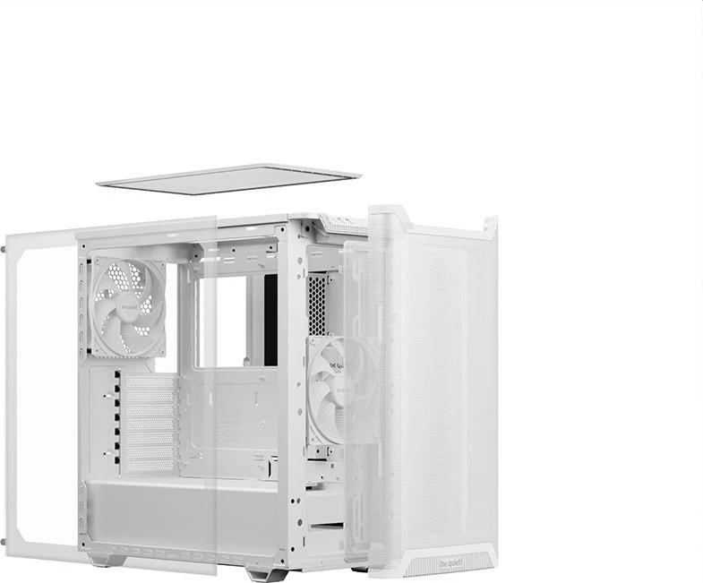 Be Quiet! PURE BASE 501 Airflow Window Baltas Midi Tower