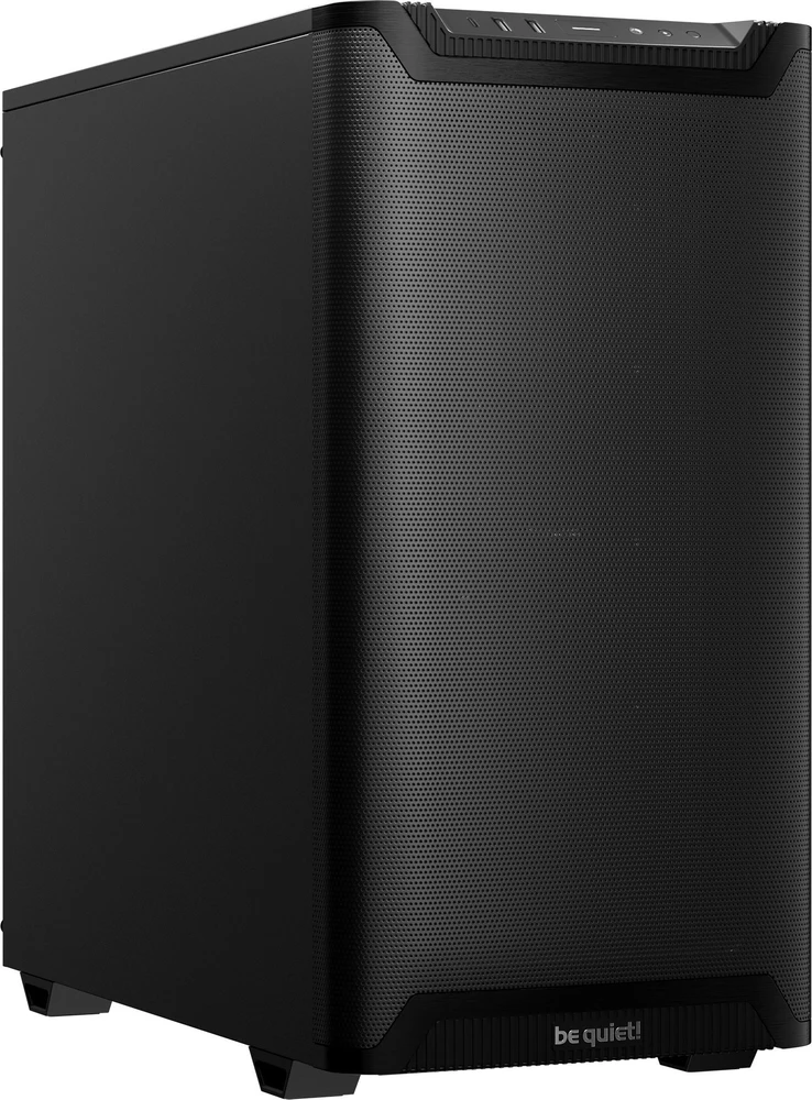 Be Quiet! tyliai! Pure Base 501, oro srautas, juoda