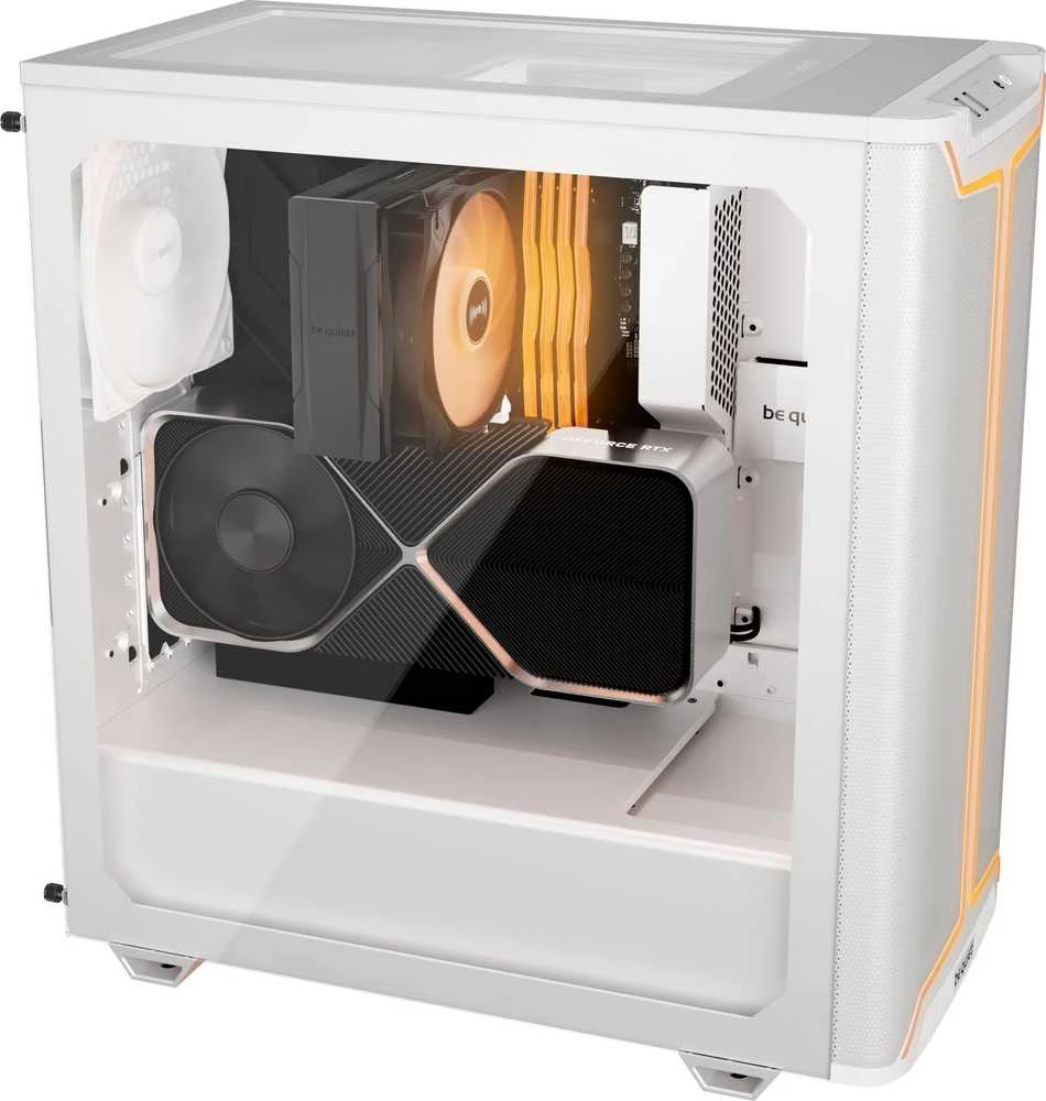 LISTAN BE QUIET Pure Base 501 DX Baltas ARGB