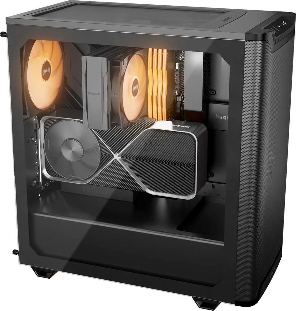 LISTAN BE QUIET Pure Base 501 DX Juodas ARGB
