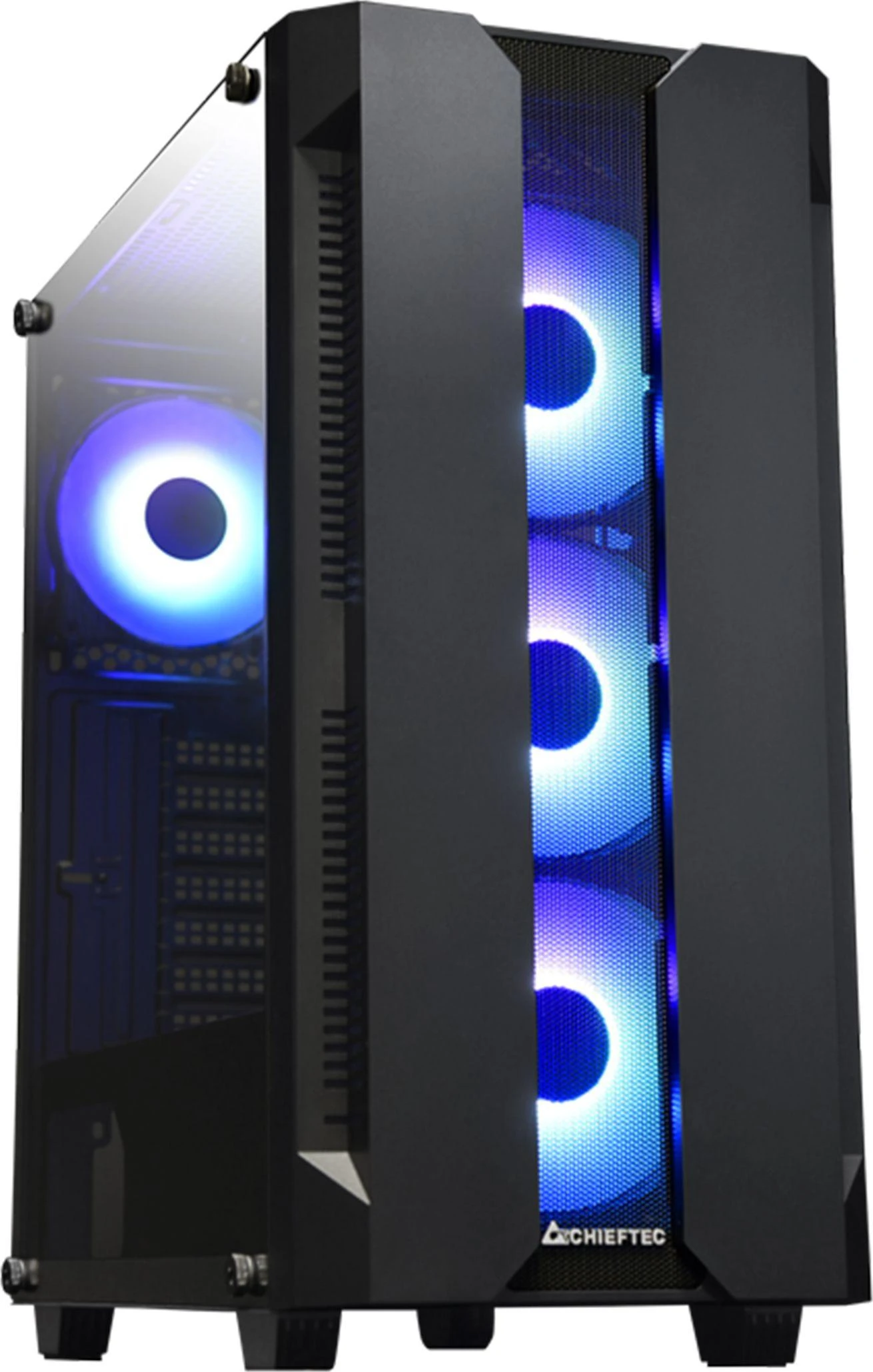 CHIEFTEC Hunter žaidimų važiuoklė ATX juoda