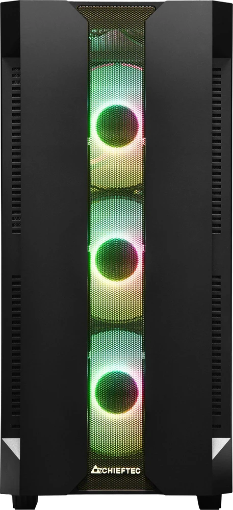 CHIEFTEC Hunter žaidimų važiuoklė ATX juoda