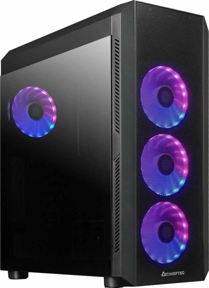 Kompiuterio Korpusas - Chieftec Scorpion 4 Midi Tower Juoda