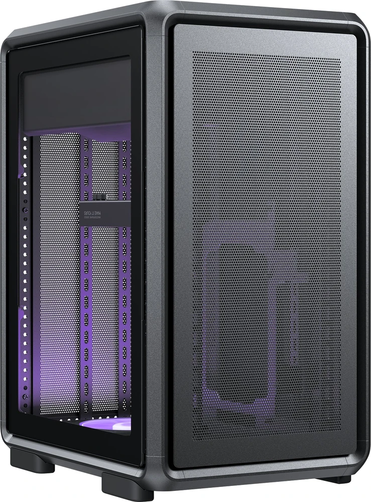 „Cooler Master MasterFrame 400 Mesh“ juodas korpusas (MF400M-KHNN-S00)