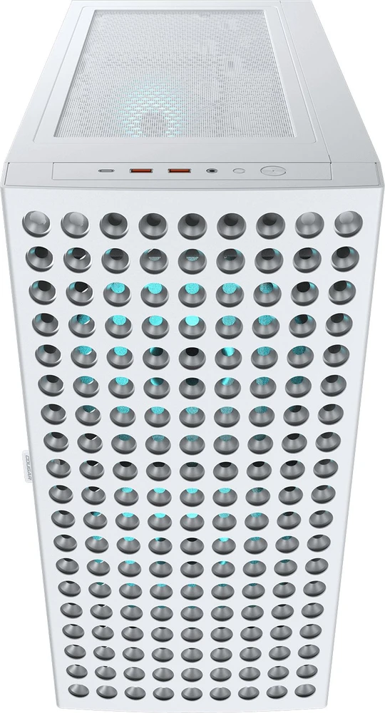 COUGAR CGR-5YA2W-RGB „Midi Tower“ Balta