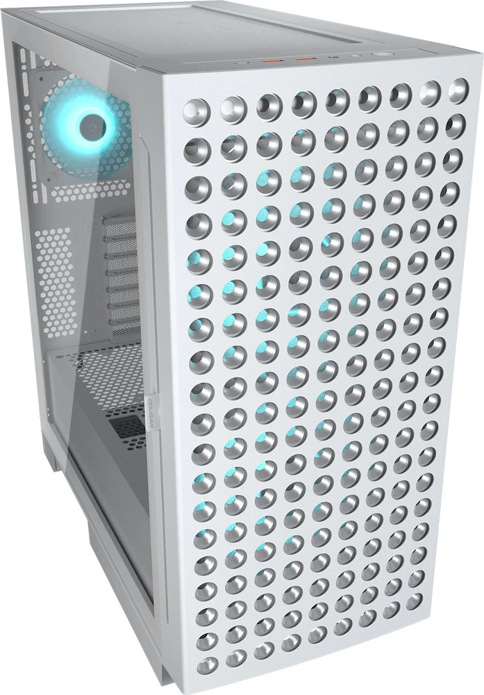 COUGAR CGR-5YA2W-RGB „Midi Tower“ Balta