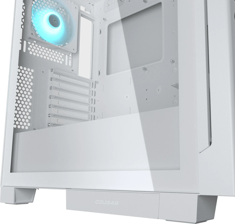 COUGAR CGR-5YA2W-RGB „Midi Tower“ Balta