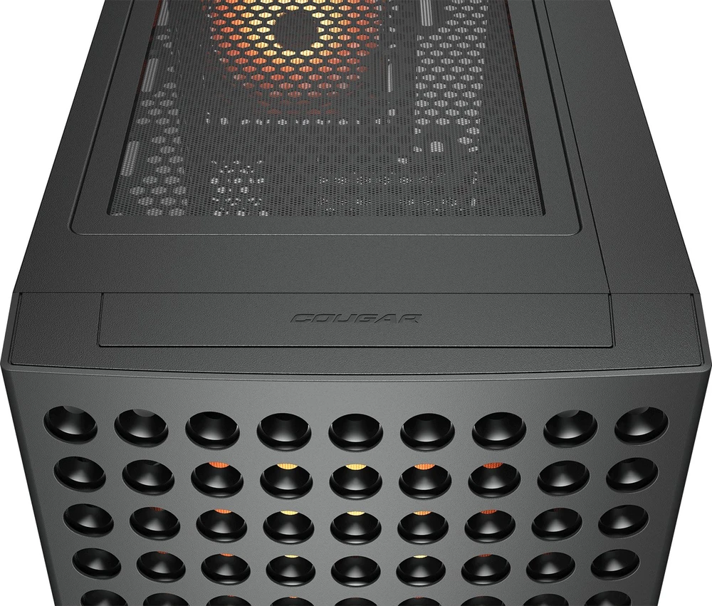 Midi COUGAR Airface ECO, ARGB, Juodas